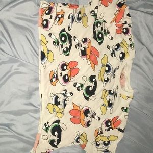 Power puff girls crop top